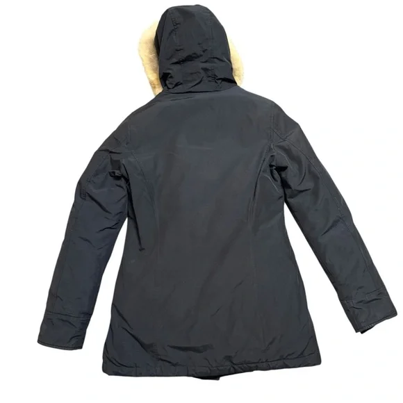 WOOLRICH Arctic Parka in Urban Touch with Detachable Fur size Small - Picture 12 of 16